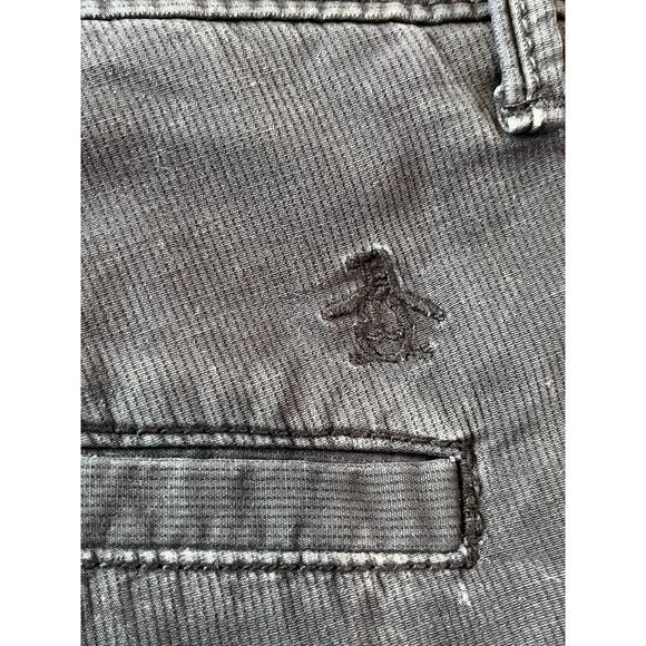 Penguin Men Golf Shorts Size 36 Zip Fly, Flat Front, Front & Back Pockets, Blue - Picture 5 of 9
